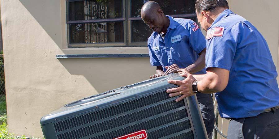 Tri-R tech's installing heater